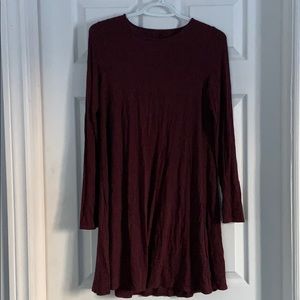 SOLD - Aerie soft and sexy long sleeve swing dress